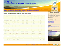 Tablet Screenshot of meteo.bad-heilbrunn.de